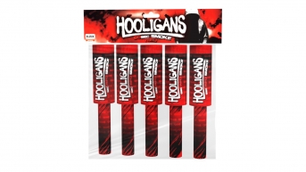 Hooligans dýmová pochodeň červená, 5 kusů