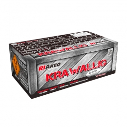Ohňostroj Riakeo Krawallig 102sh 25/30mm, 11 různobarevných efektů.