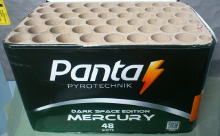 Ohňostroj MERCURY 48 ran 26 mm mix pestrobarevných efektů